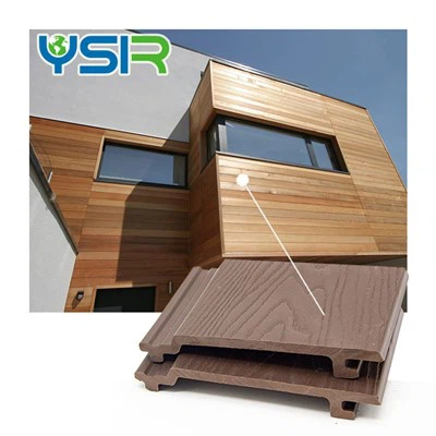 Outdoor Wood Plastic Composite Fluted Wall Panel