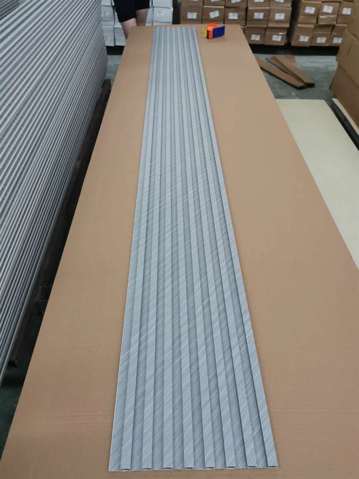 Wpc Fluted Wall Panel For Decor